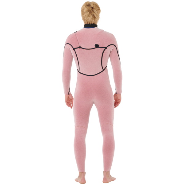 2026 Rip Curl Mens Flashbomb 4/3mm Chest Zip Wetsuit 17CMFS - Deep Cactus